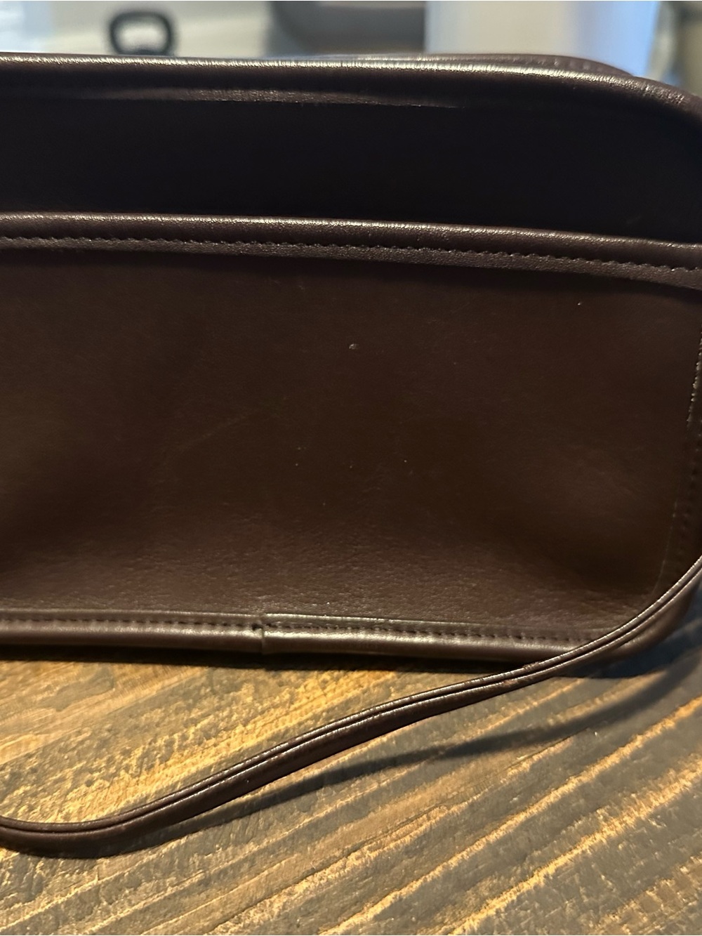 Vintage Coach Carnival 9925 Mahogany Leather Crossbody Bag 1996 - Picture 9 of 10